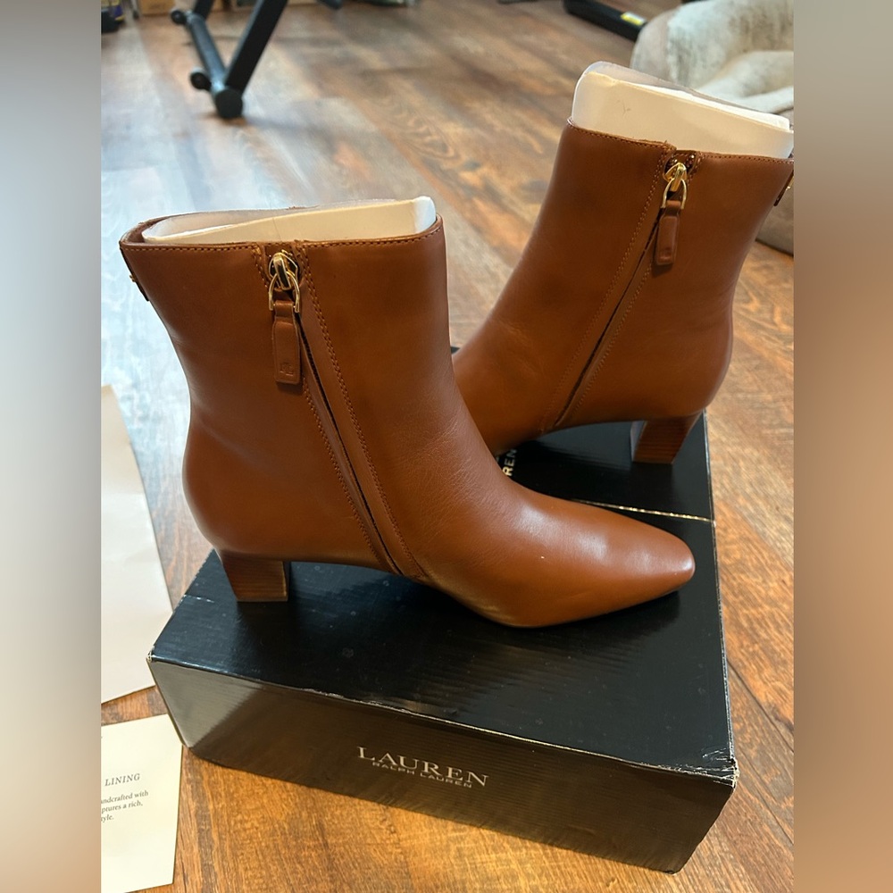 Ralph Lauren Willa Bootie - new in box